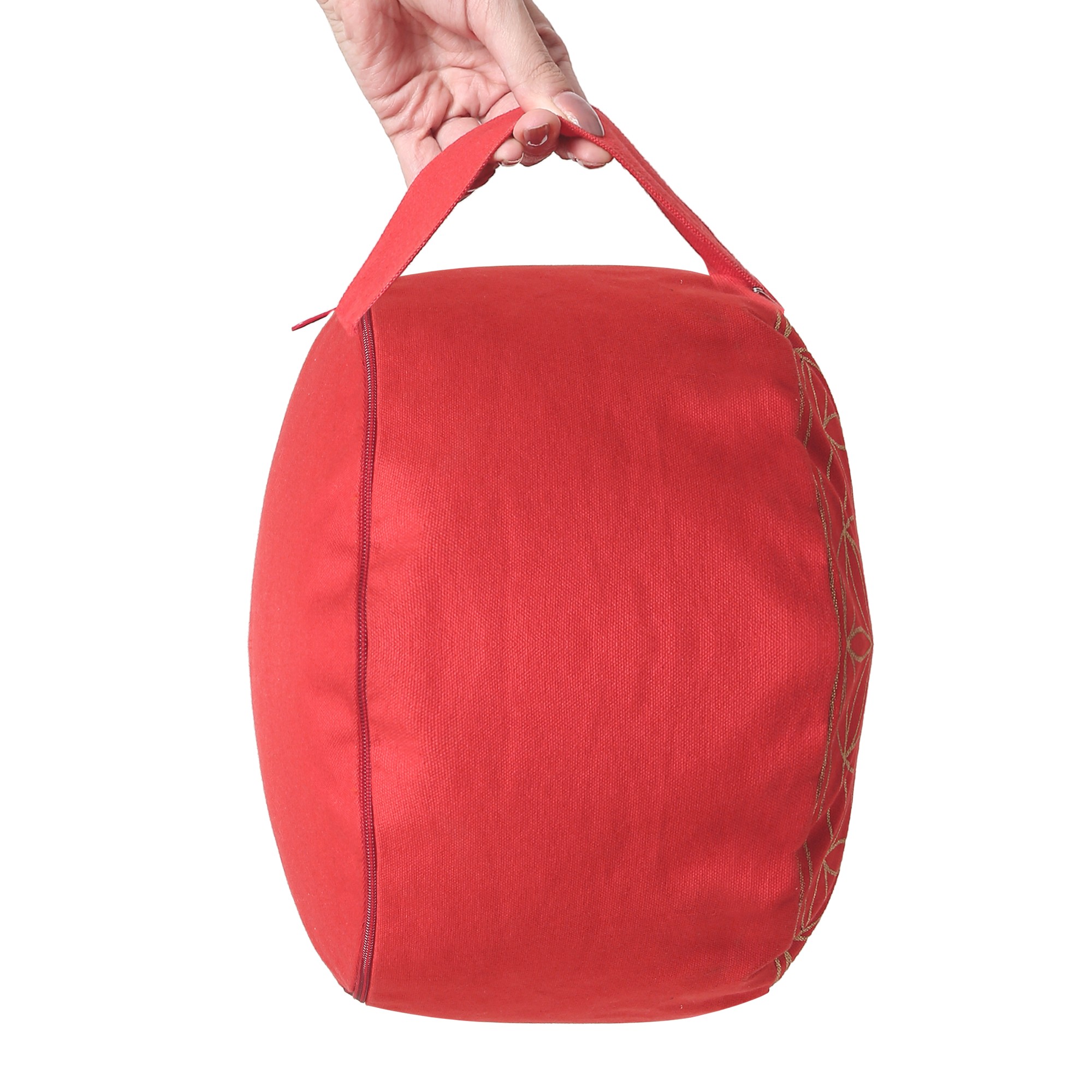 **PROMOCION Zafu con Flor de la Vida 30cm x 18cm (precio por unidad)