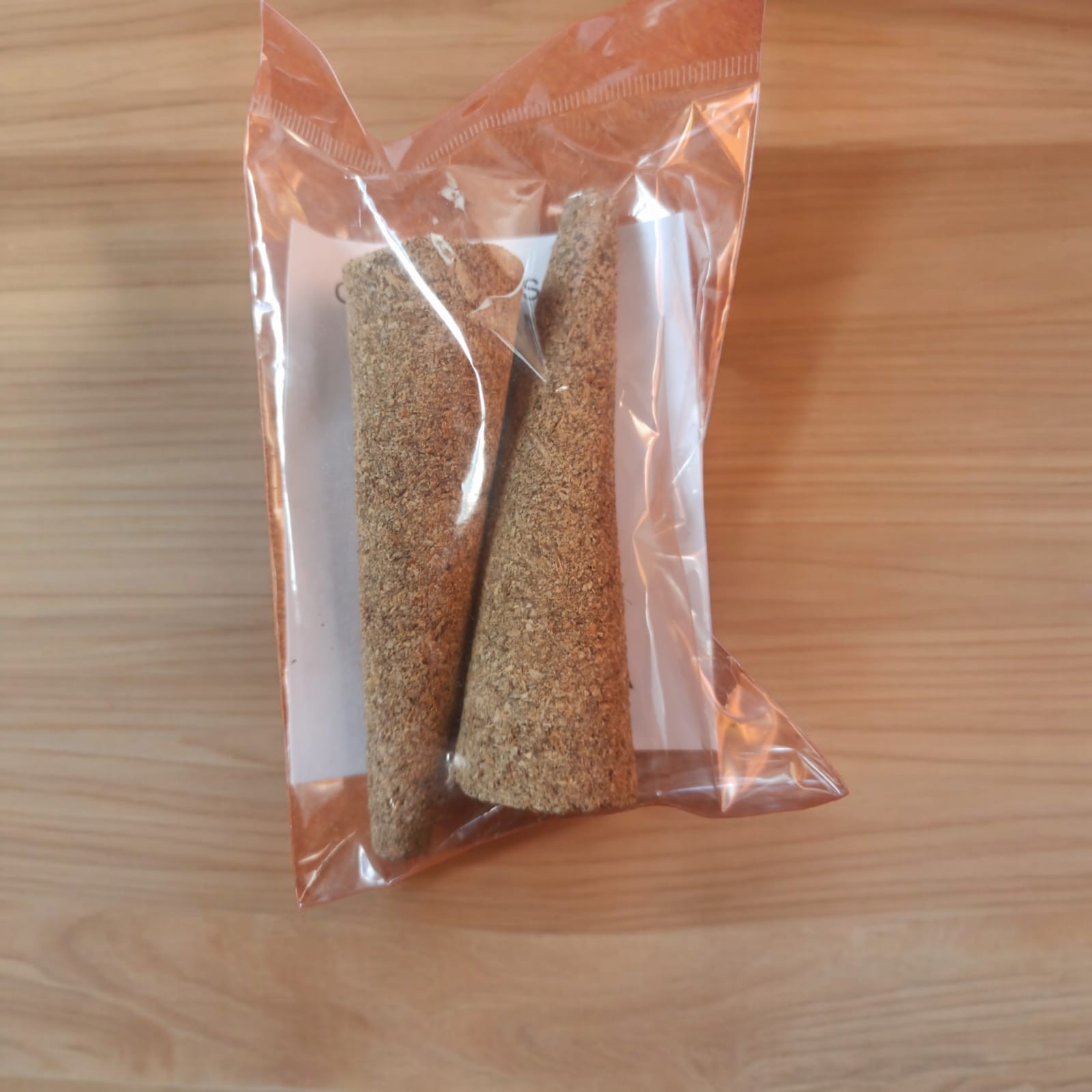 **Set 2 Conos Yumbo Salvia Blanca 10cmx3cm