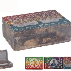 G-Caja de Mármol decorada (Precio por unidad)