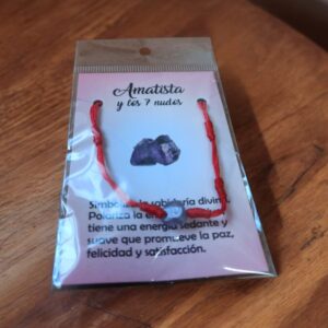 Pulsera 7 nudos Amatista