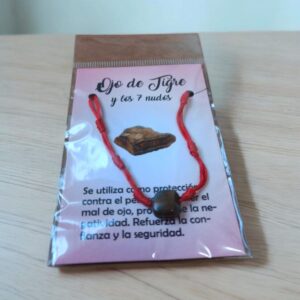 **Pulsera 7 nudos Ojo de Tigre