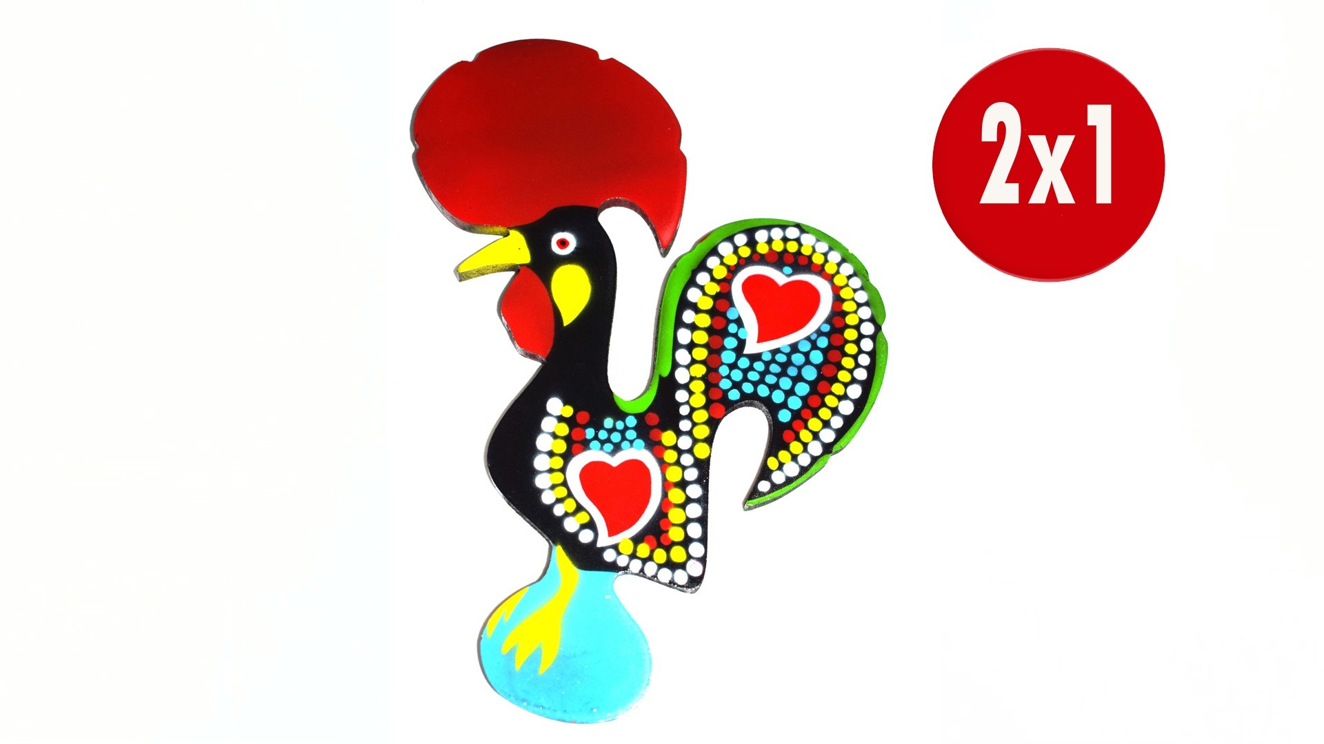 **B5- 2 X 1 Colgador de Pared Gallo