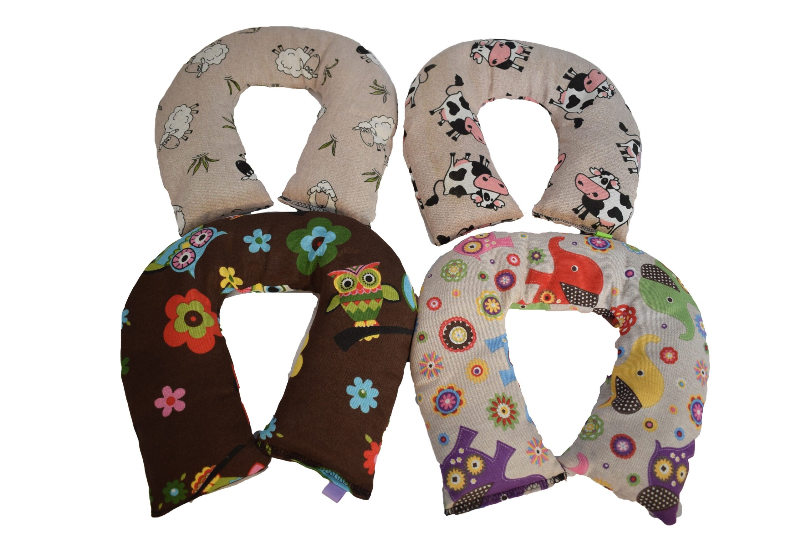 **A3-Saco Térmico Cervical Infantil Calor/Frío Ø21cm ,precio por unidad(varios aromas)Los diseños pueden variar