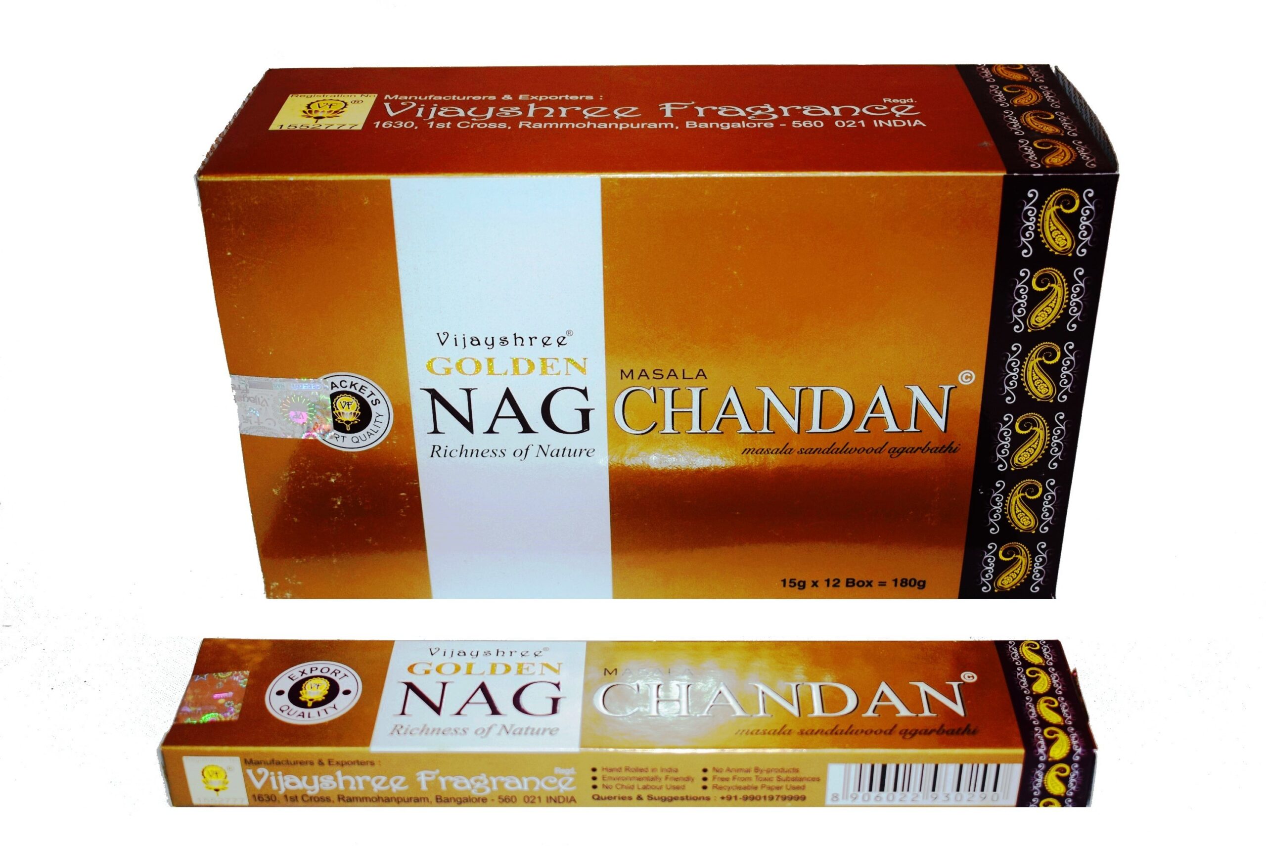 A2-Caja Varas golden nag chandan vijayshree 180gr