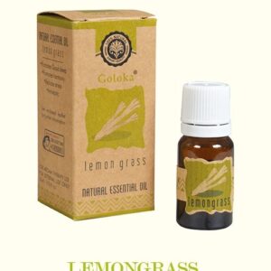A1-Aceite Lemon Grass esencial Aromaterapia Natural Goloka 10ml