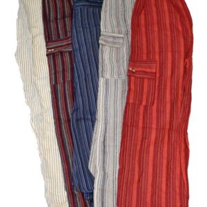 Pantalón Líneas estrecho Nepali Algodon (varios diseños y tallas) precio por unidad
