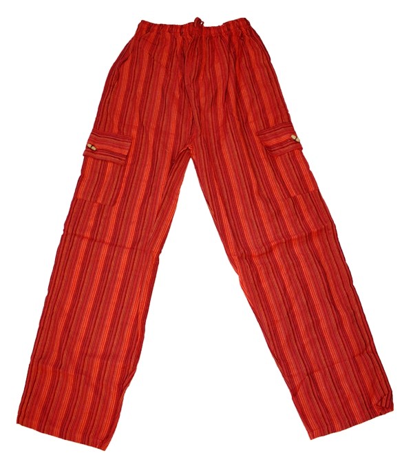 Pantalón Líneas estrecho Nepali Algodon (varios diseños y tallas) precio por unidad
